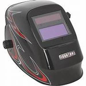 lot 34 image: Ironton Auto-Darkening Welding Helmet Customer Return Review all pictures