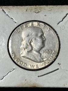 1953-S US FRANKLIN HALF DOLLAR