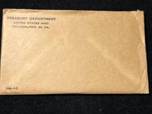 1958 US PROOF SET IN ORIGINAL ENVELOPE