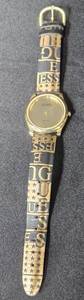 lot 80 image: Vintage Guess Quartz Watch from 1993 with Logo Strap - untested