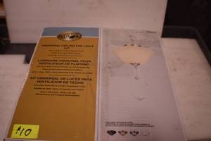 Universal Ceiling Fan Light Kit x2