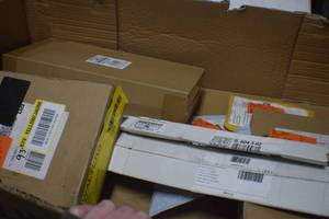Box of Miscellaneous WasherDryer Parts