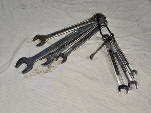 lot 44 image: Craftsman Open-End SAE Wrenches
