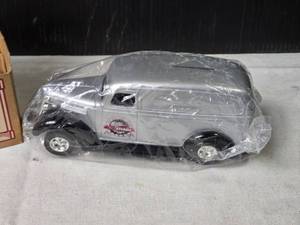 lot 116 image: Ertl Collectibles 1938 Chevy Panel Truck Die-Cast Metal Vehicle - Limited Edition Sturgis
