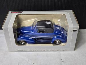 lot 123 image: Limited Edition 1937 Chevrolet Die Cast Metal Collector Bank