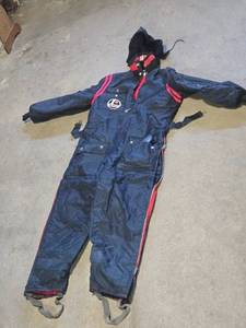 lot 206 image: Rupp Large Size Winter Snowsuit with Hood and Patch