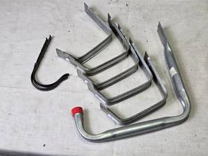 lot 234 image: Metal Brackets and Hooks