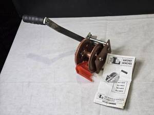 lot 242 image: Dutton-Lainson Ratchet Winch with User Manual