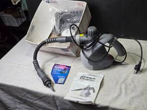 lot 251 image: PurSteam Handheld Steam Cleaner Model PS-581X with Instruction Manual
