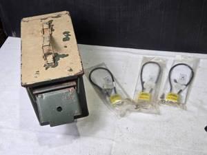 lot 256 image: Ammo Can and Gun Locks