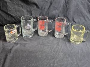lot 398 image: Set of 5 Assorted Root Beer Mugs