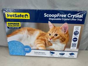 lot 5 image: New Petsafe ScoopFree Disposable Crystal Litter Tray Refill