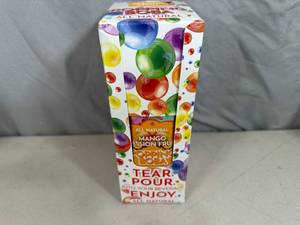 lot 310 image: New Box of 10 Pouches Popping Boba Balls - Mango Passion Fruit