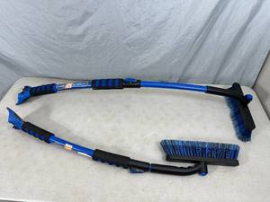 lot 17 image: 2 New Telescoping Snow Brushes  Ice Scrapers