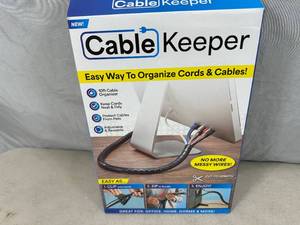 lot 94 image: New Cable Keeper 10 ft Cable Organizer Loom