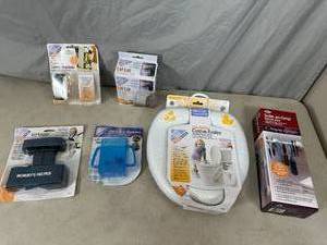 lot 97 image: New BabyToddler Safety Items, Padded Poty Seat, and More