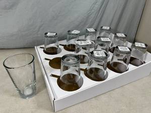 lot 101 image: 12 New Anchor Hocking Drinking Glasses