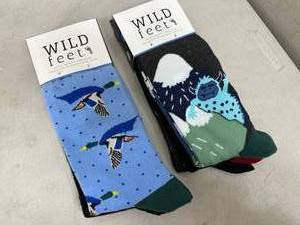 lot 109 image: 6 New Pairs of Fun Dress Socks