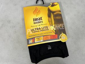 lot 114 image: New Heat Holders Ultralite Thermal Underwear Shirt