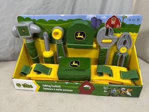 lot 115 image: New John Deere Talking Toolbelt with Toy Tools