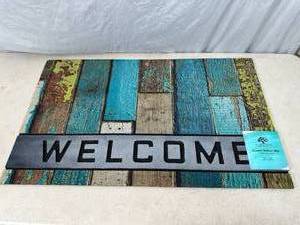 lot 122 image: New Rubber Welcome Mat