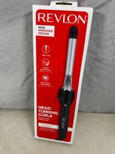 lot 138 image: New Revlon 34 inch Curling Iron
