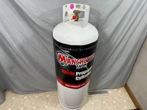lot 2 image: New Manchester 100 lb Propane Tank