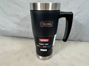lot 182 image: New Thermos 14 oz Travel Mug