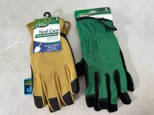 lot 190 image: 2 New Pairs of Scotts Work Gloves