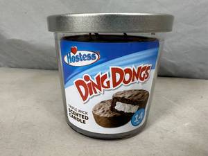 lot 279 image: New Hostess Ding Dongs Candle - 3 Wick