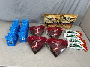 lot 338 image: Lindt Lindor Chocolate Truffles, Werthers, Junior Mints