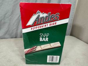 lot 367 image: New Case of 24 Andes Peppermint Bark Snap Bars