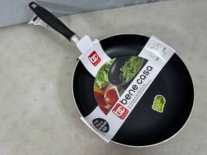 lot 375 image: New Bene Casa 12 inch Aluminum Non-Stick Frying Pan