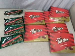 lot 382 image: Turtles Caramel Nut Clusters and Andes Mints Baking Chips