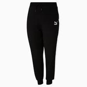 Puma Womens Track Jogger Pants-XL-Black