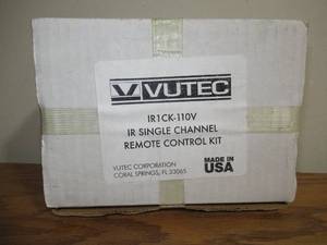 lot 75 image: Vutec - IR1CK-110V - IR Single Channel Remote Kit