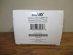 lot 74 image: Nuvo - NV-ADKP-DC - Keypad Decora Style