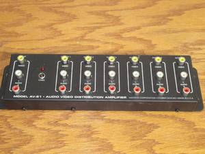 lot 70 image: Xantech - AV-61 - Audio Video Distribution Amplifier