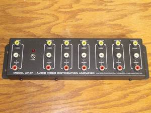 lot 69 image: Xantech - AV-61 - Audio Video Distribution Amplifier