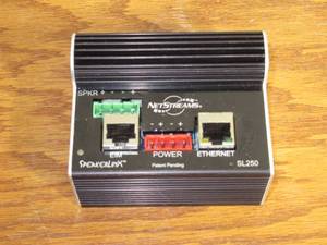 lot 60 image: NetStreams SpeakerLinX SL250 Room Controller Digital Amplifier ClearOne