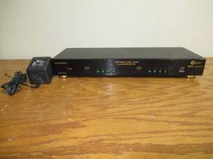 lot 45 image: Celabs - SW204HD - Component VideoAudio 4x2 Matrix Switch