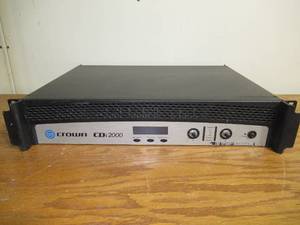 lot 24 image: Crown - CDi2000 - Power Amplifier