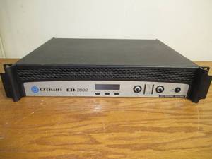lot 23 image: Crown - CDi2000 - Power Amplifier