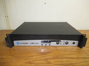 lot 4 image: Crown - CDi Power Amplifier - NCDI2000