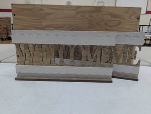 2 Table Top - Welcome Signs