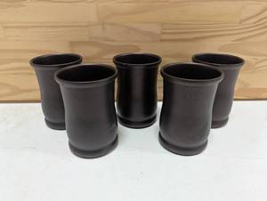 5 Metal Threshold Tumblers - Quality Decor