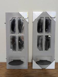2 Wall CandleMirror Sconces - Fold Up - FarmModern Decor