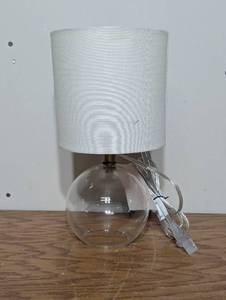 Glass Mini Table Lamp Great for Office or Home