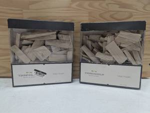2 Wood Vase Fillers - Threshold