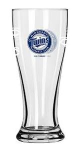 lot 32 image: Lot of 16 Minnesota Twins Shot Glass - Mini Pilsner-2.5oz